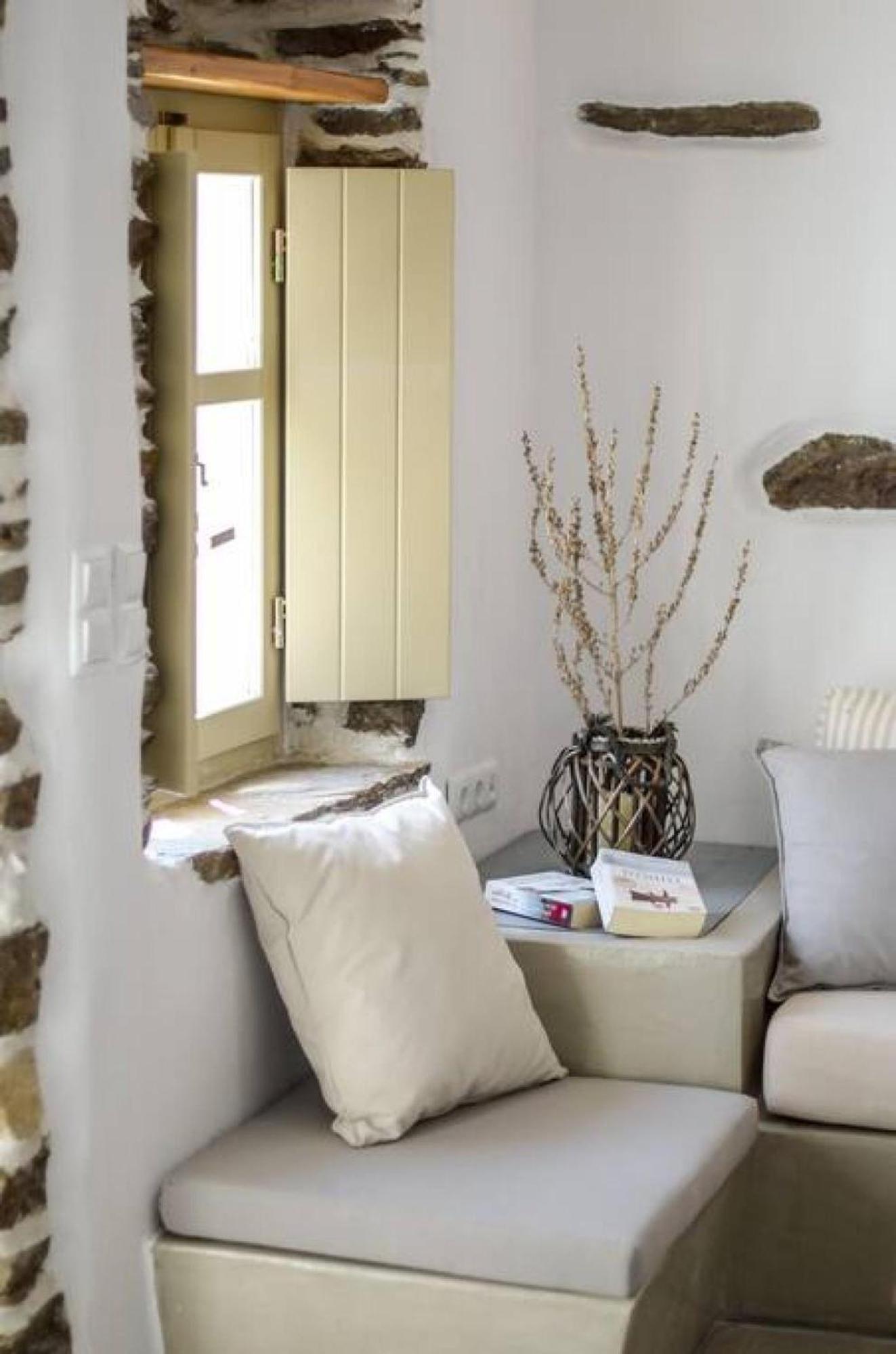 Villa Anthemion Naxos With Outdoor Jacuzzi Ano Sangrion Екстер'єр фото